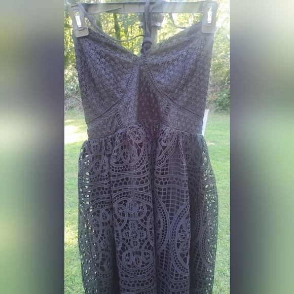 Bundle Only: Just Me Lace And Lined Open corset Women party Cocktail Dress. Sz.M - Picture 10 of 13